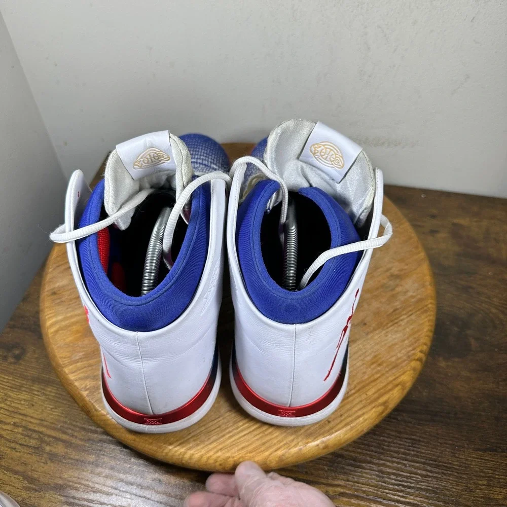 Jordan 31 USA Olympic 2016 White Blue Basketball Shoes 845037-107 Mens Size 11